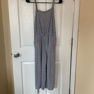 Striped jumpsuit